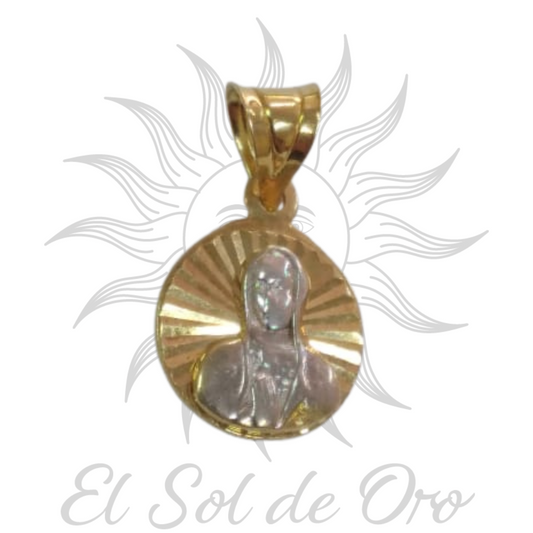 Medalla de Virgen de Guadalupe