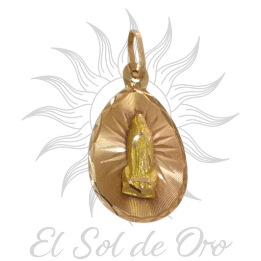 Medalla de Virgen de Guadalupe