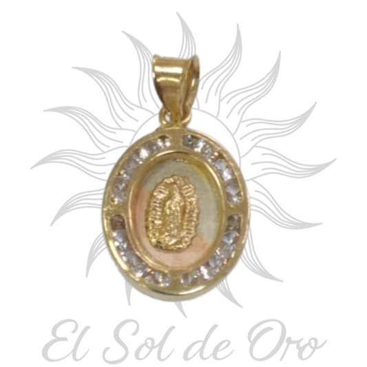 Medalla de Virgen de Guadalupe