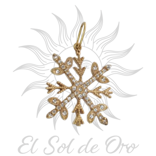 Dije de copo de nieve