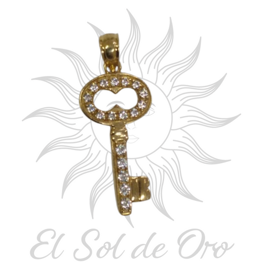 Dije de llave con Circonias