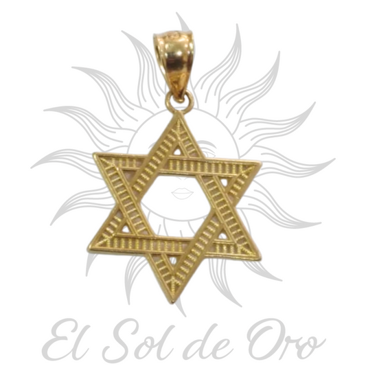 Dije de Estrella de David