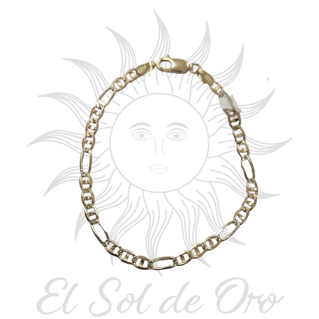 Pulsera 3 en 1 de 3 oros
