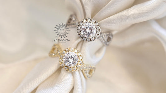 Oro blanco en vez de oro amarillo