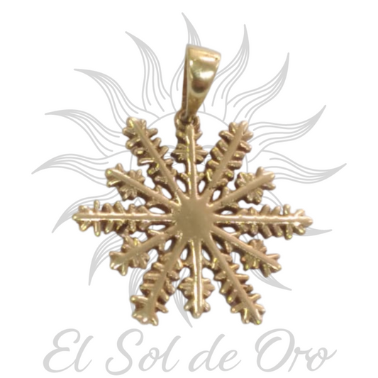 Dije de copo de nieve